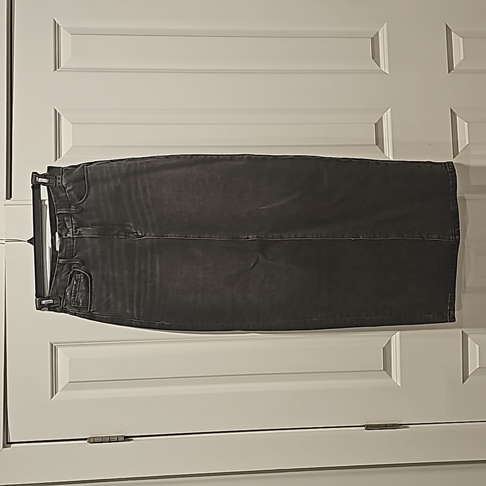 Good American Maxi Denim Skirt